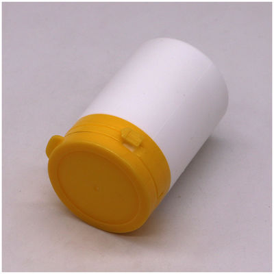 Medische industrieel 70 ml PE ronde plastic fles met aftrekkend deksel