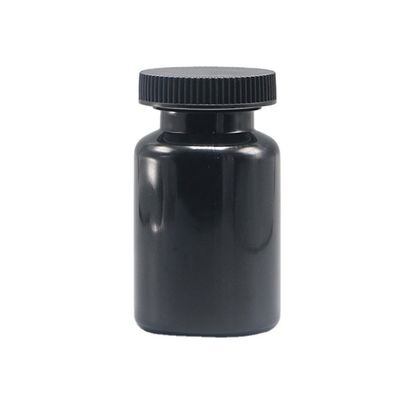 90mL PET Ronde Plastic Flask voor geneesmiddelen Vaste tablet Capsule opslagoplossing