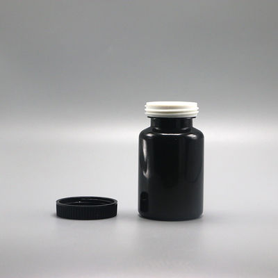 90mL PET Ronde Plastic Flask voor geneesmiddelen Vaste tablet Capsule opslagoplossing