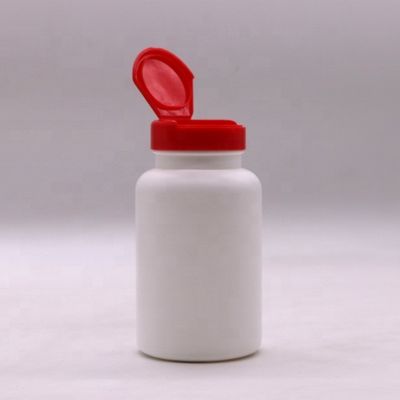 225 ml Ronde vorm PET Plastic Flask voor Plii Medicine Solid Tablet Capsule Organiser