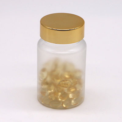 Pillencapsule-containers in 90 ml PET met bevroren afwerking en schroefdop