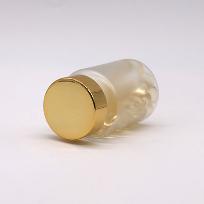 Pillencapsule-containers in 90 ml PET met bevroren afwerking en schroefdop