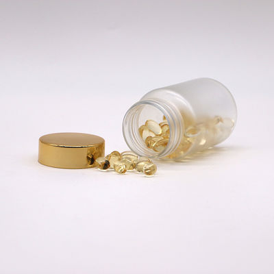 Pillencapsule-containers in 90 ml PET met bevroren afwerking en schroefdop