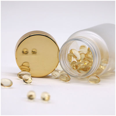 Pillencapsule-containers in 90 ml PET met bevroren afwerking en schroefdop