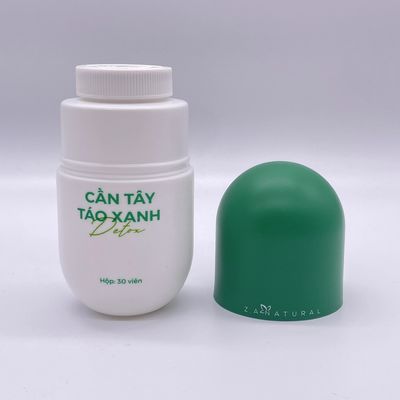 120 ml/130 ml/180 ml/200 ml/250 ml HDPE plastic capsulevormige fles voor vitamine supplement pil