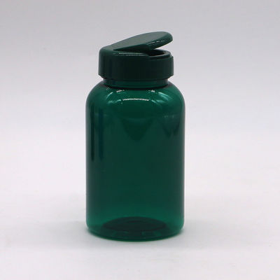Industriële geneeskunde 160 ml/5,3 oz PET plastic fles met flip cap/kind resistent cap