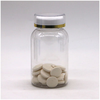 Industriële geneeskunde 160 ml/5,3 oz PET plastic fles met flip cap/kind resistent cap