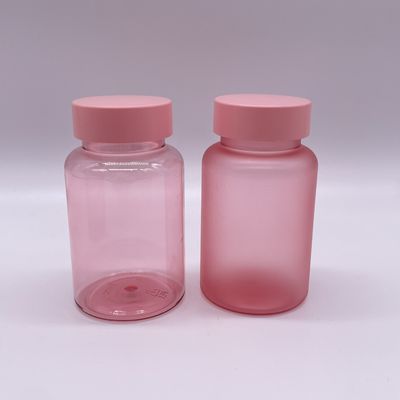 Op maat gemaakte 120 ml PET Matte Finished Flasje met schroefdop voor Supplement Pill Capsule