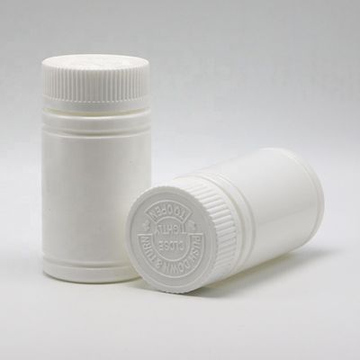 120 ml Ronde PE Plastic Flask met Schroefdop voor Pillen Capsule Tablet Medicinale Supplement