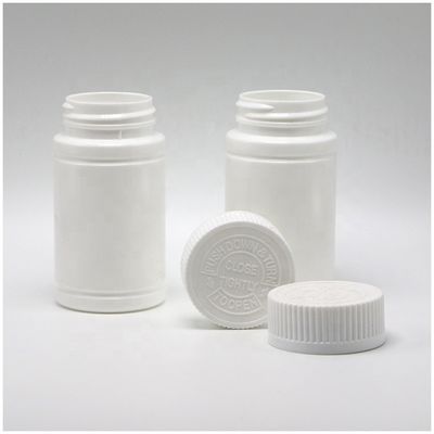 120 ml Ronde PE Plastic Flask met Schroefdop voor Pillen Capsule Tablet Medicinale Supplement