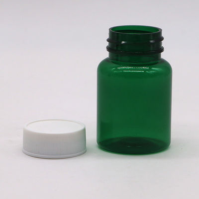 Industriële geneeskunde 50 ml PET plastic fles met schroefdeksel en op maat gedrukte etiketten