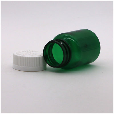 Industriële geneeskunde 50 ml PET plastic fles met schroefdeksel en op maat gedrukte etiketten