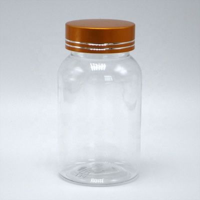 120 ml breed mond Flip Top Cap PET fles voor aangepaste pil fles Supplement container