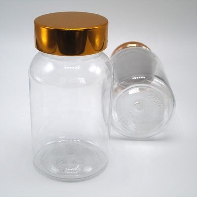 120 ml breed mond Flip Top Cap PET fles voor aangepaste pil fles Supplement container