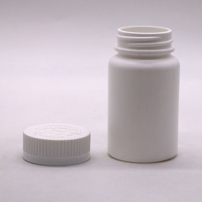 100 ml PE-fles met brede mond Plastic lege flessen Capsule containers met schroefdop
