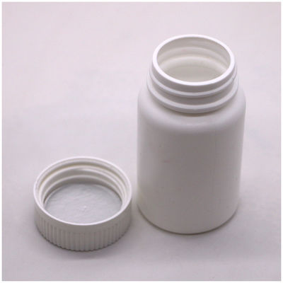 100 ml PE-fles met brede mond Plastic lege flessen Capsule containers met schroefdop