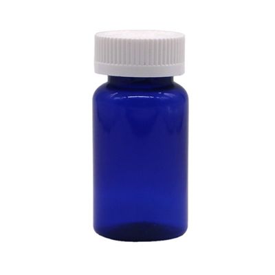 75 ml ronde vorm PET plastic fles met schroefdeksel en op maat gemaakte etiketdrukservice