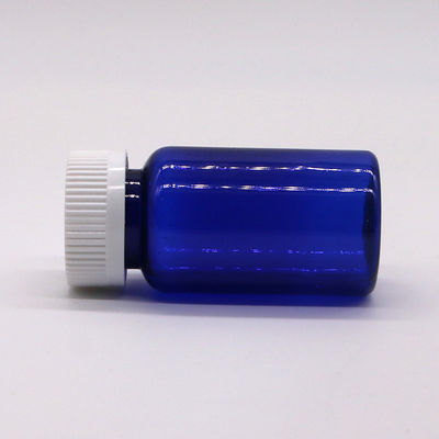 75 ml ronde vorm PET plastic fles met schroefdeksel en op maat gemaakte etiketdrukservice