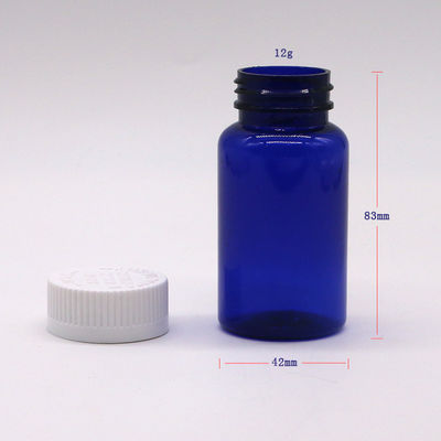 75 ml ronde vorm PET plastic fles met schroefdeksel en op maat gemaakte etiketdrukservice