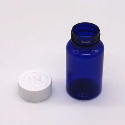 75 ml ronde vorm PET plastic fles met schroefdeksel en op maat gemaakte etiketdrukservice