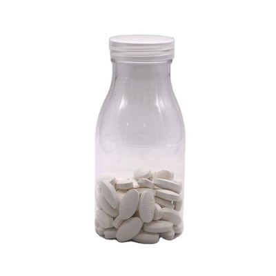 Industriële geneeskunde 325 ml PET-plastic fles voor vaste tabletten en voedsel pot