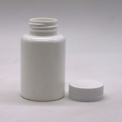 Gepersonaliseerd logo 175mL Ronde vorm PE Plastic Flask voor solide tablet capsule opslag
