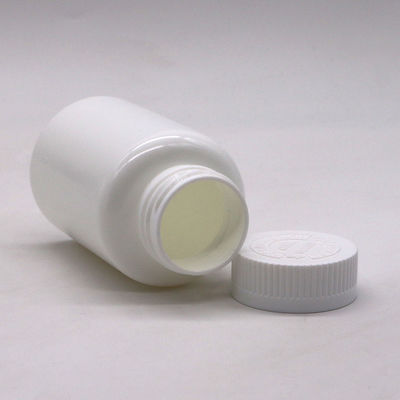 Gepersonaliseerd logo 175mL Ronde vorm PE Plastic Flask voor solide tablet capsule opslag