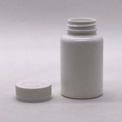 Materiaal van de kraag PE 150 ml lege ronde plastic fles met kindbeschermde deksels