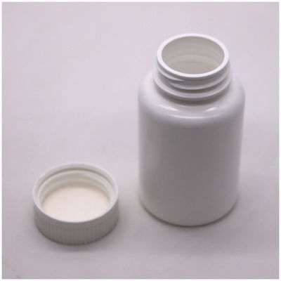Materiaal van de kraag PE 150 ml lege ronde plastic fles met kindbeschermde deksels