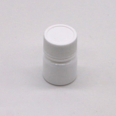 Medicijn Vaste tablet Capsule Opberging PE Plastic fles 5 ml Ronde vorm met schroefdop