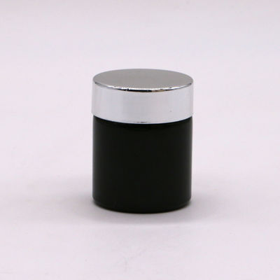 Hervulbare 40 ml/1.3 oz PET-pil Capsule Visolie Fles met zilveren aluminium schroefdop