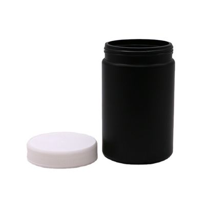 Medicijnindustrie 250 ml HDPE op maat gemaakte plastic voedselpot met schroefkap en warmte-inductie-liner