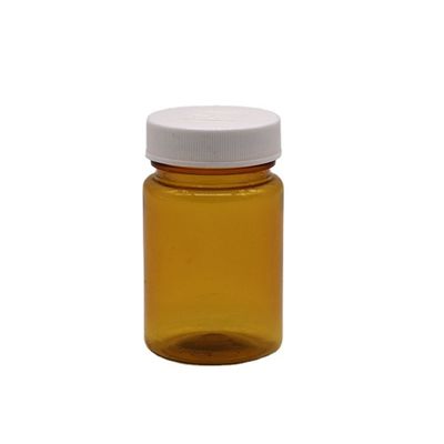 Schroefkap Amber PET 48 ml Plastic Flask voor andere geneesmiddelen Verpakking en opslag