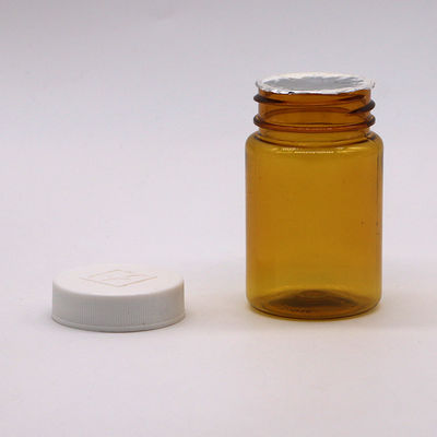 Schroefkap Amber PET 48 ml Plastic Flask voor andere geneesmiddelen Verpakking en opslag