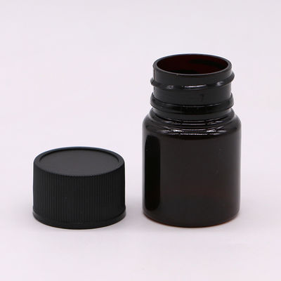 Recyclebaar BPA-vrij materiaal 25 ml PET-plastiekpillenfles voor vaste geneesmiddelen
