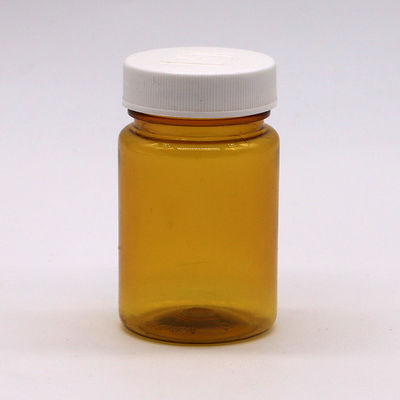 15 ml 25 ml 32 ml 48 ml 64 ml 90 ml 110 ml 180 ml PET Plastic Round Shape Flask Container voor chemische stoffen