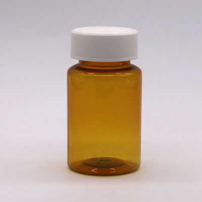 15 ml 25 ml 32 ml 48 ml 64 ml 90 ml 110 ml 180 ml PET Plastic Round Shape Flask Container voor chemische stoffen
