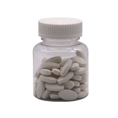 Kinderwaardig deksel 180 ml PET-fles voor tabletten/vitamines/capsules