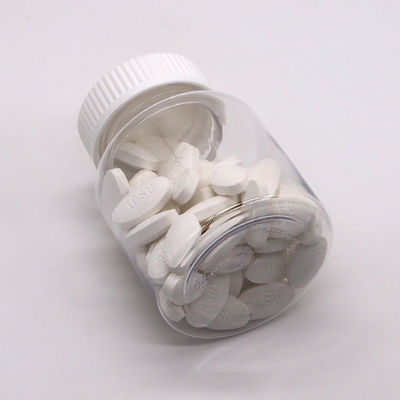 Kinderwaardig deksel 180 ml PET-fles voor tabletten/vitamines/capsules