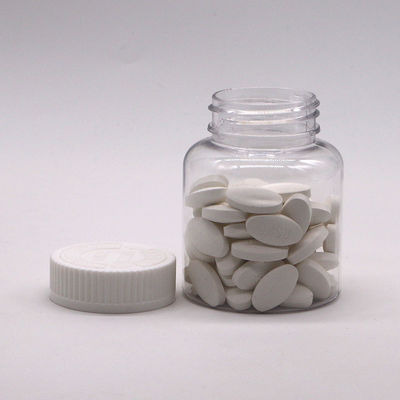 Kinderwaardig deksel 180 ml PET-fles voor tabletten/vitamines/capsules