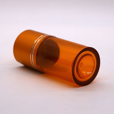 Hervulbare 60 ml PET-pil Capsule Visolie Fles met Gouden Zilveren Aluminium Schroefdeksel