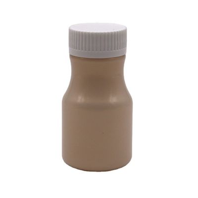 60 ml PET plastic fles met matte afwerking en aangepaste kleur