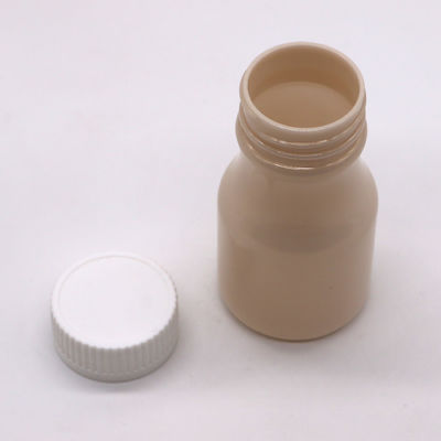 60 ml PET plastic fles met matte afwerking en aangepaste kleur