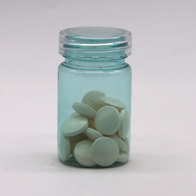 Gezondheidszorg 70ml PET Plastic Capsule Pill Flasje met Gouden Zilveren Cap