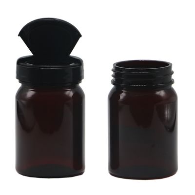 Schermdruk 80 ml PET medisch plastic hervulbaar flesje voor capsulepil