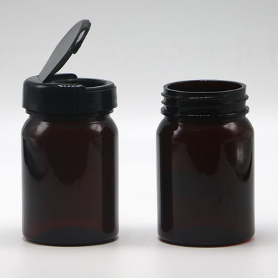 Schermdruk 80 ml PET medisch plastic hervulbaar flesje voor capsulepil