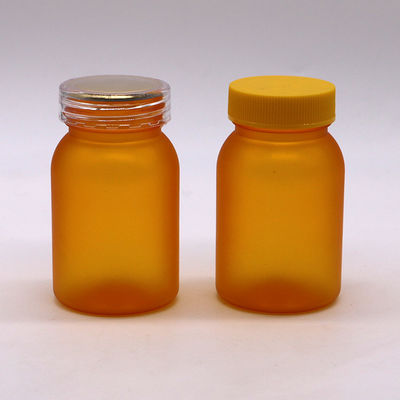 100 ml Ronde PET Gepersonaliseerde Kleur Farmaceutische Kwaliteit Plastic Supplementen Geneesmiddelen Flessen