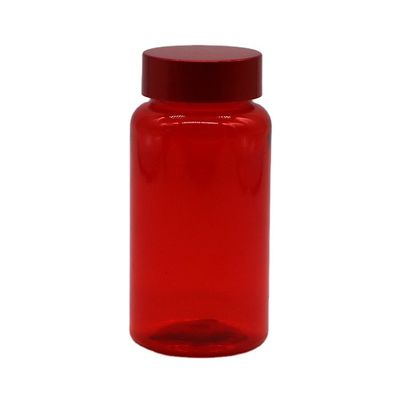 SCREW CAP 4OZ 120ML PET-medicijnflessen voor voedingsmiddelen Gezondheid Voedingssupplement Capsule Pill Tablet