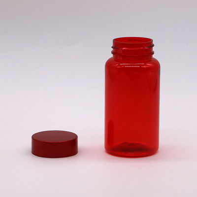 SCREW CAP 4OZ 120ML PET-medicijnflessen voor voedingsmiddelen Gezondheid Voedingssupplement Capsule Pill Tablet