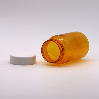 Gratis monsters 150 ml/cc PET Plastic Orange Flasje voor geneesmiddelen Pillen Supplement Flasje
